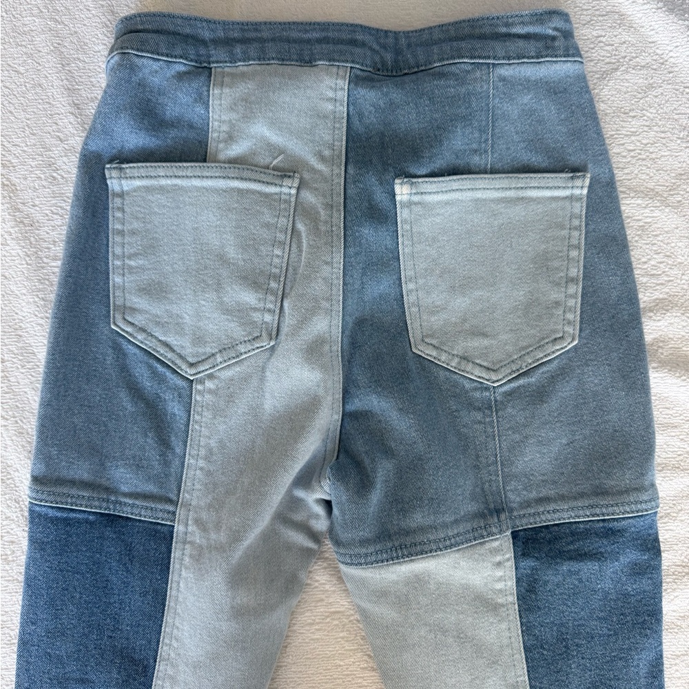 Women’s Patchwork Flare Jeans - image 3